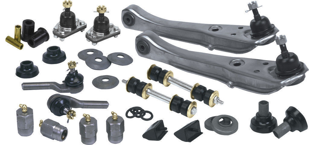 POLY Front Suspension Rebuild Kit w/Ball Joints 1964-1966 Ford/Mercury (V8, MS)