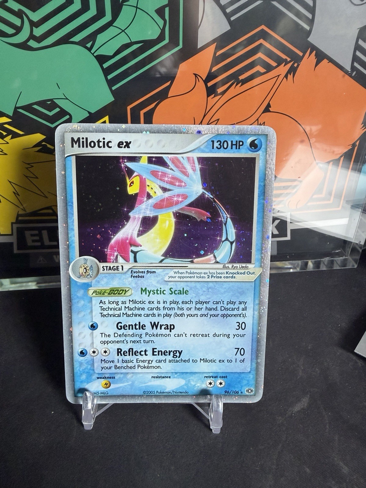Pokemon Milotic ex 96/106 Emerald Holo Ultra Rare English NM CLEAN