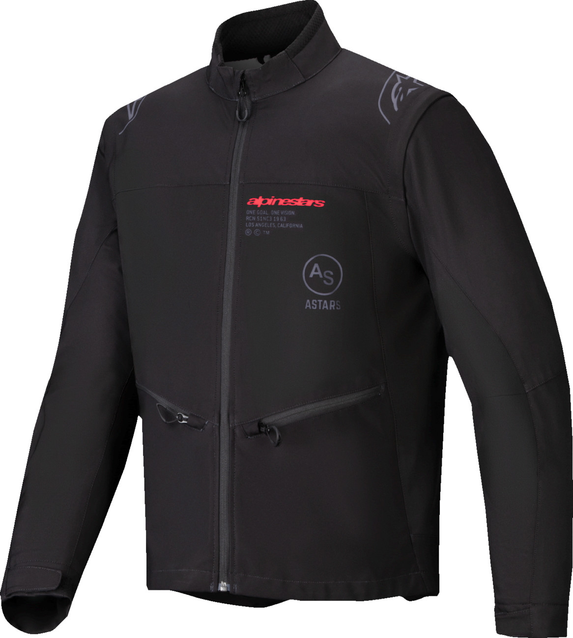 Alpinestars Lite-Dura Softshell Jacket Black XL 3700225-10-XL Universal