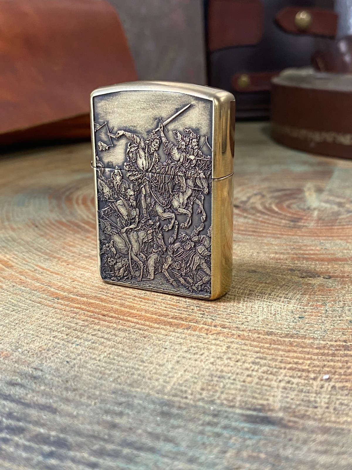4 Horsemen of the Apocalypse  | Solid Brass Zippo | Made In USA