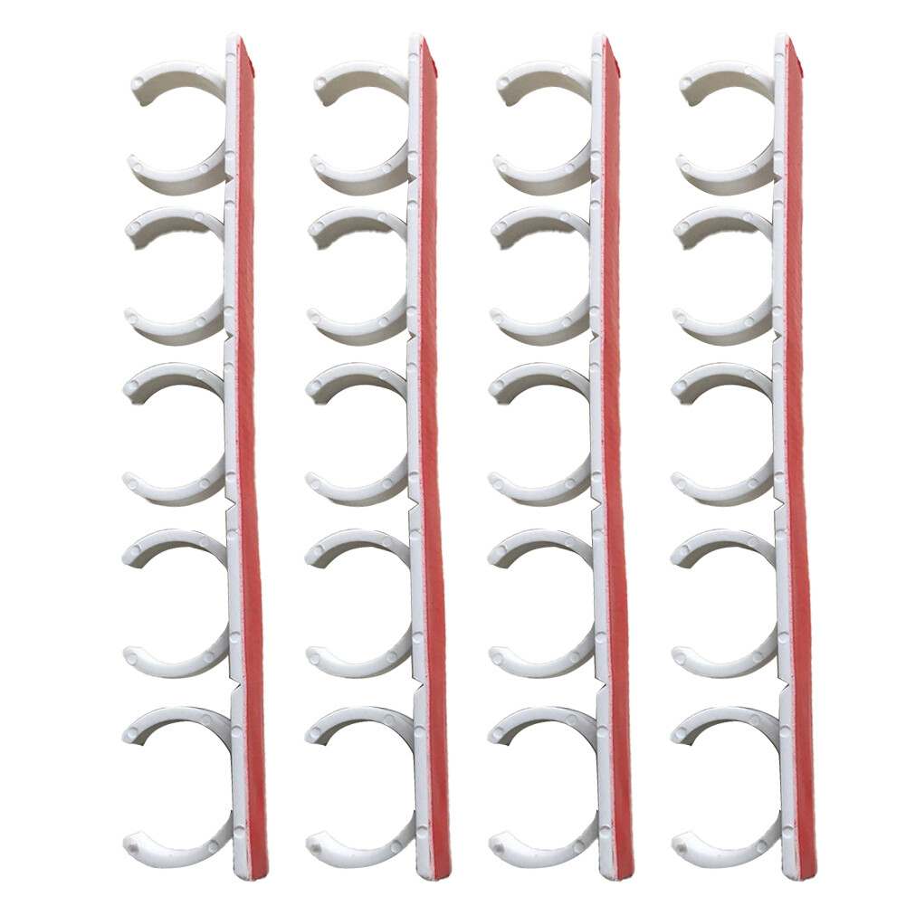 US 4Pc 20 Slot Jar Spice Clip Strip Door Wall Universal Organizer Rack Gripper US 4Pc 20 Slot Jar Spice Clip Strip Door Wall Universal Organizer Rack Gripper