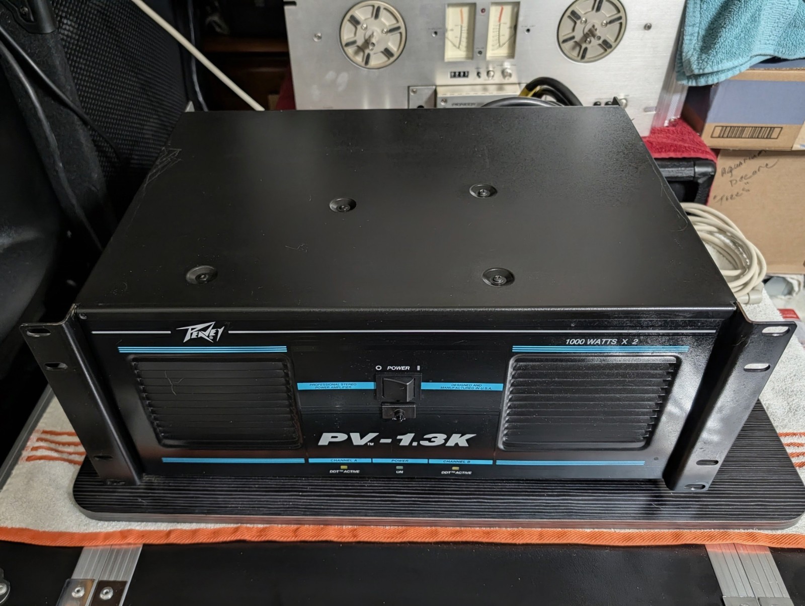 PEAVEY PV-1.3K Professional Stereo Power Amplifier - Runs Strong & Super Clean