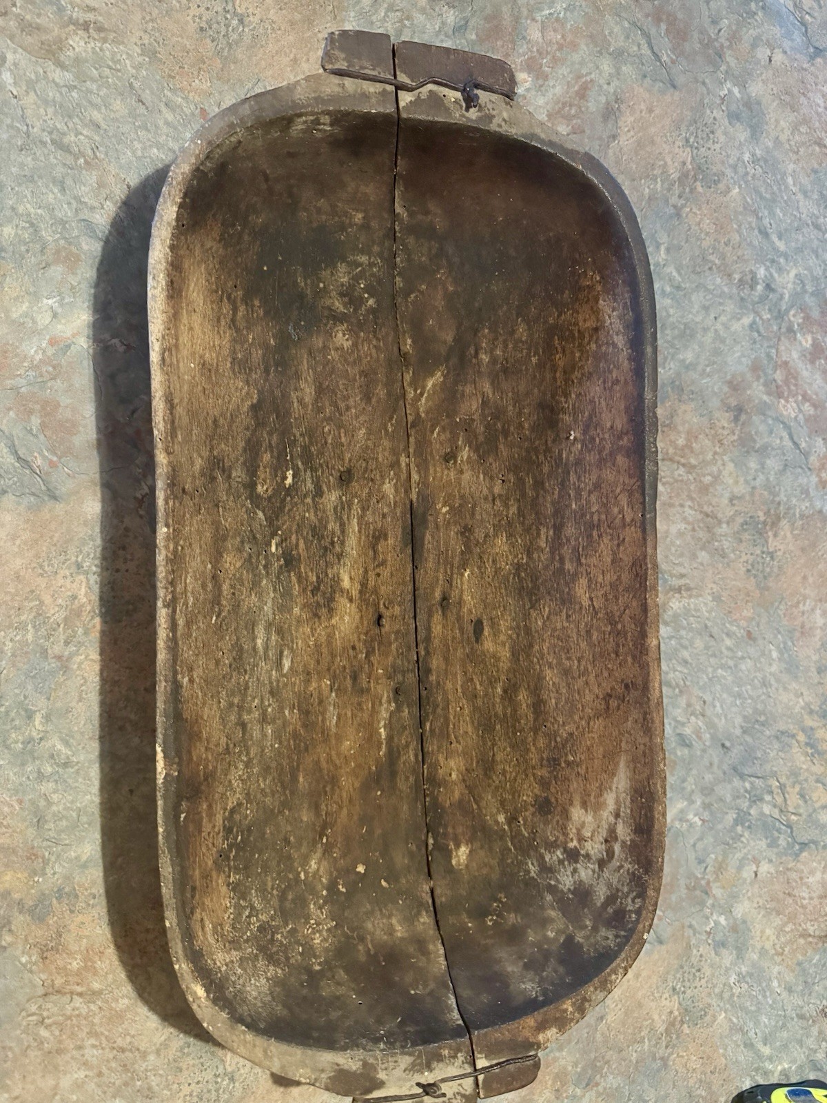 Primitive Handmade Wooden Bowl