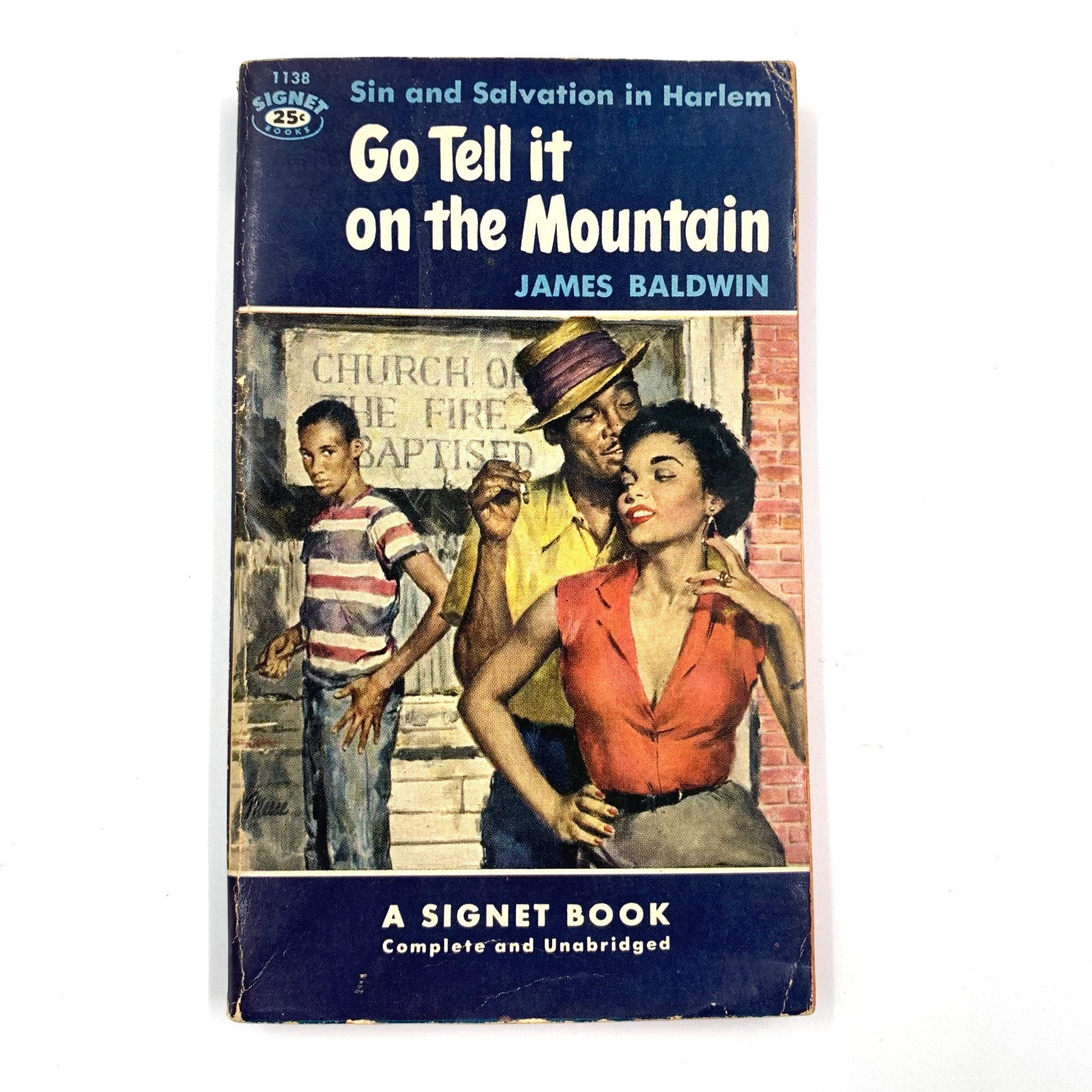 Go Tell it on the Mountain - by James Baldwin - Vintage Paperback 1st Print 1954