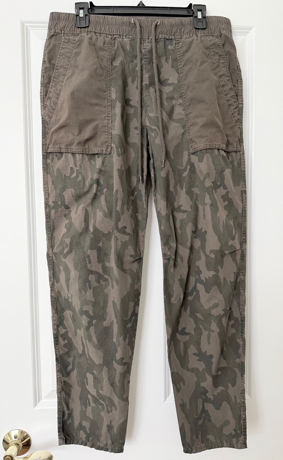 James Perse Poplin Cotton Camo Pant Size 3/L New w/o Tags