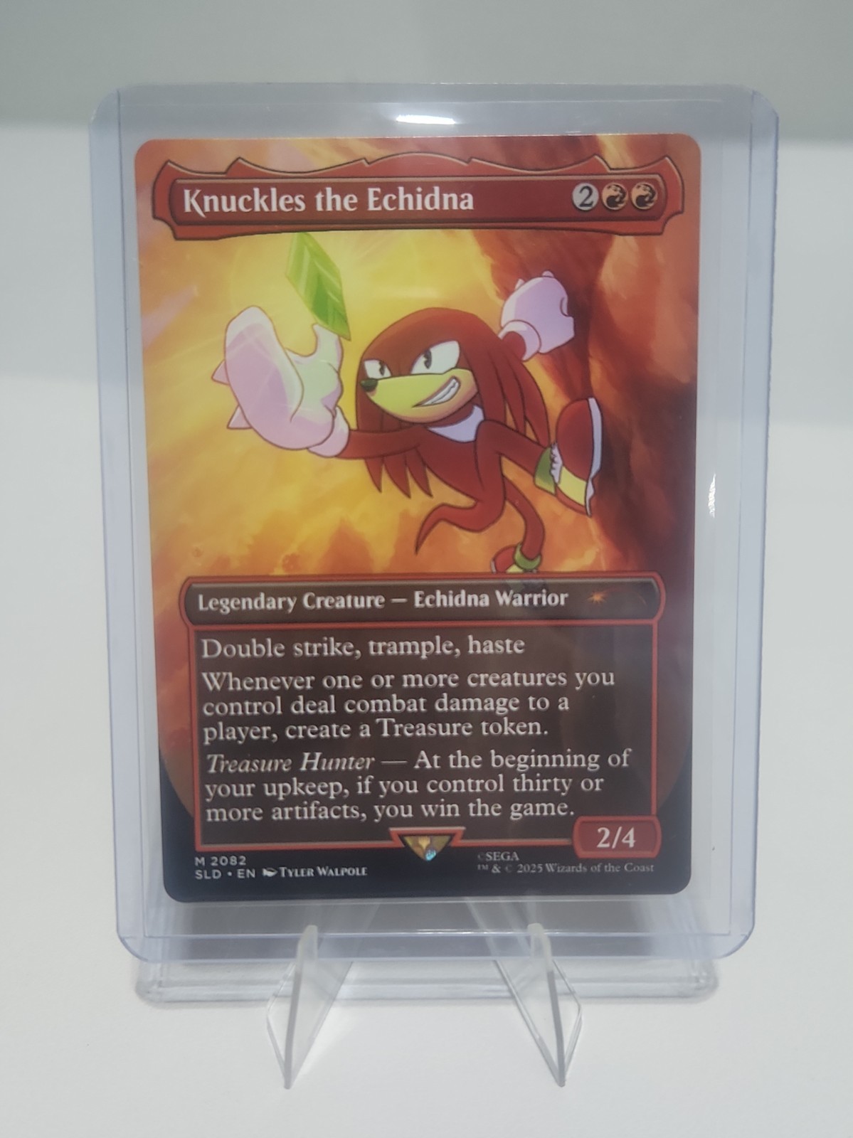 Knuckles the Echidna Secret Lair Drop Regular