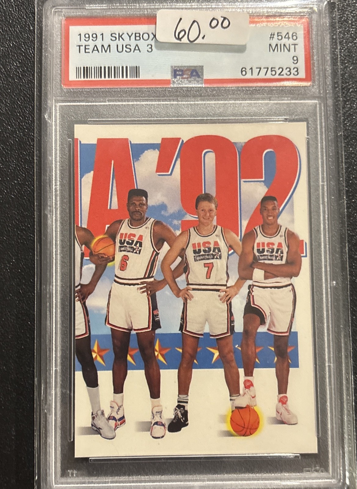 1991-92 Skybox - Larry Bird, Scottie Pippen, Patrick Ewing #546 1991-92 Skybox - Larry Bird, Scottie Pippen, Patrick Ewing #546