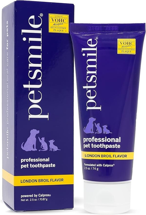 Professional Pet Toothpaste - Cat & Dog Teeth Cleaning Supplies - Controls Pl... Professional Pet Toothpaste - Cat & Dog Teeth Cleaning Supplies - Controls Pl...