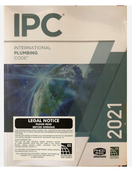 IPC 2021 | 2021 International Plumbing Code by ICC