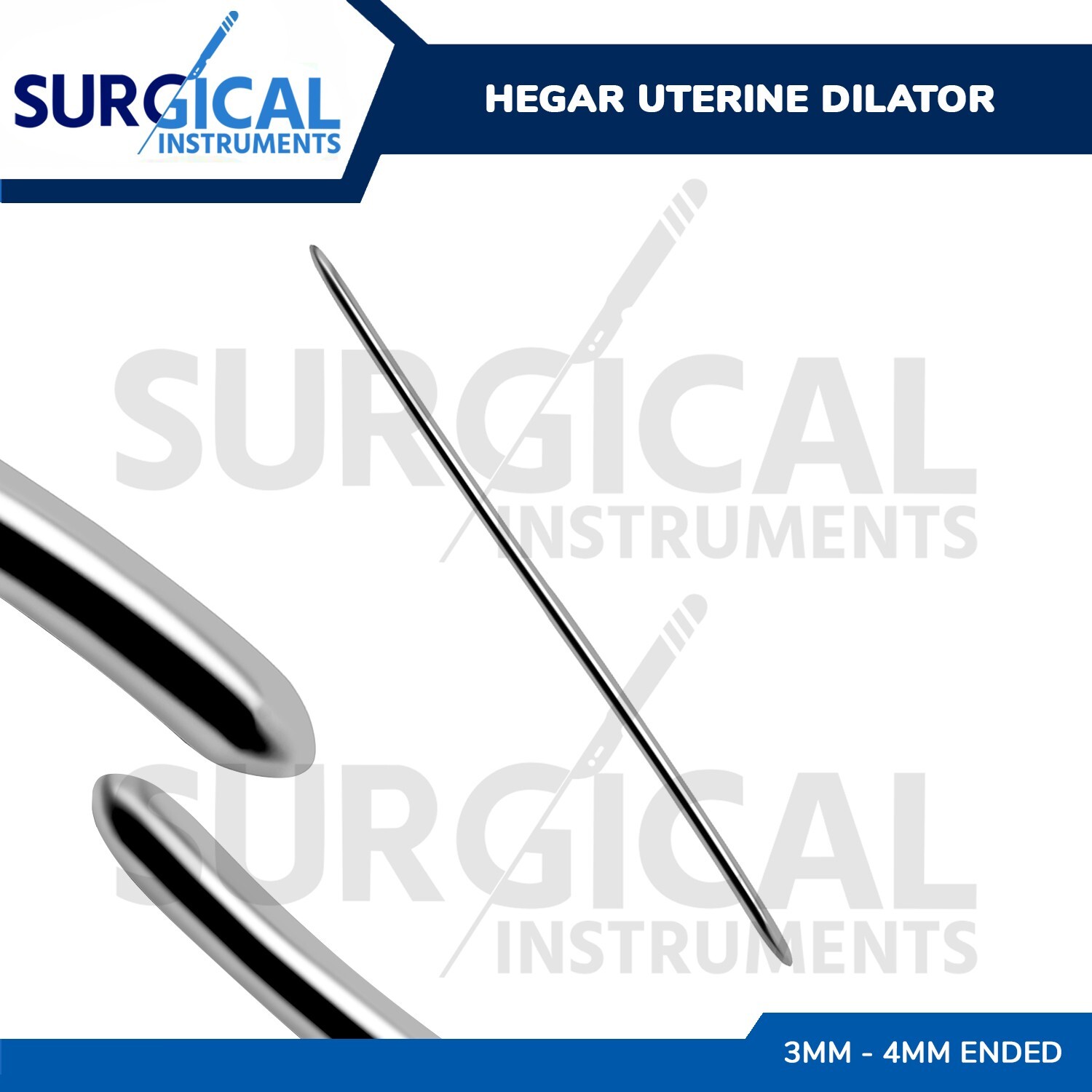 Hegar Uterine Dilator Set Kit & Individual OB/Gynecology Instrument German Grade