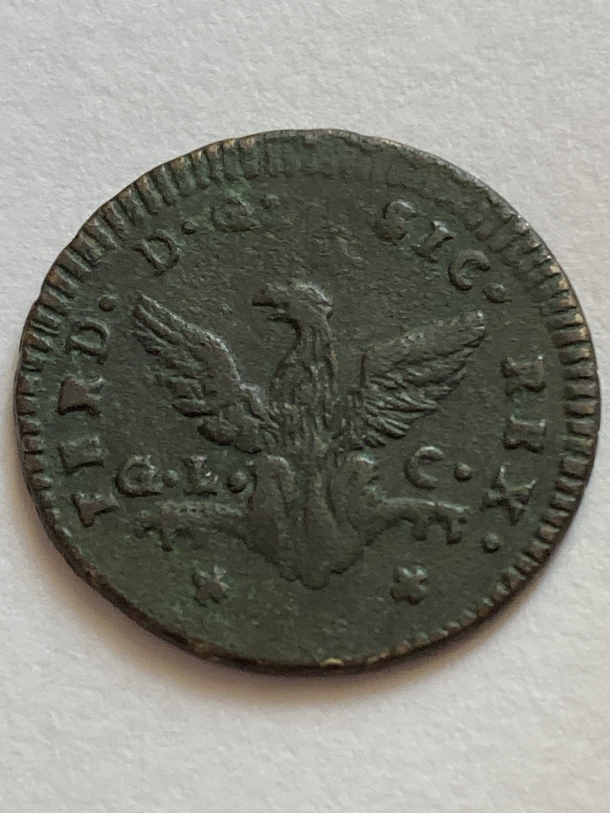 1776 🇮🇹 Colonial America - Italy Sicily-Palermo Ferdinand III Copper 1 Grano 1776 🇮🇹 Colonial America - Italy Sicily-Palermo Ferdinand III Copper 1 Grano