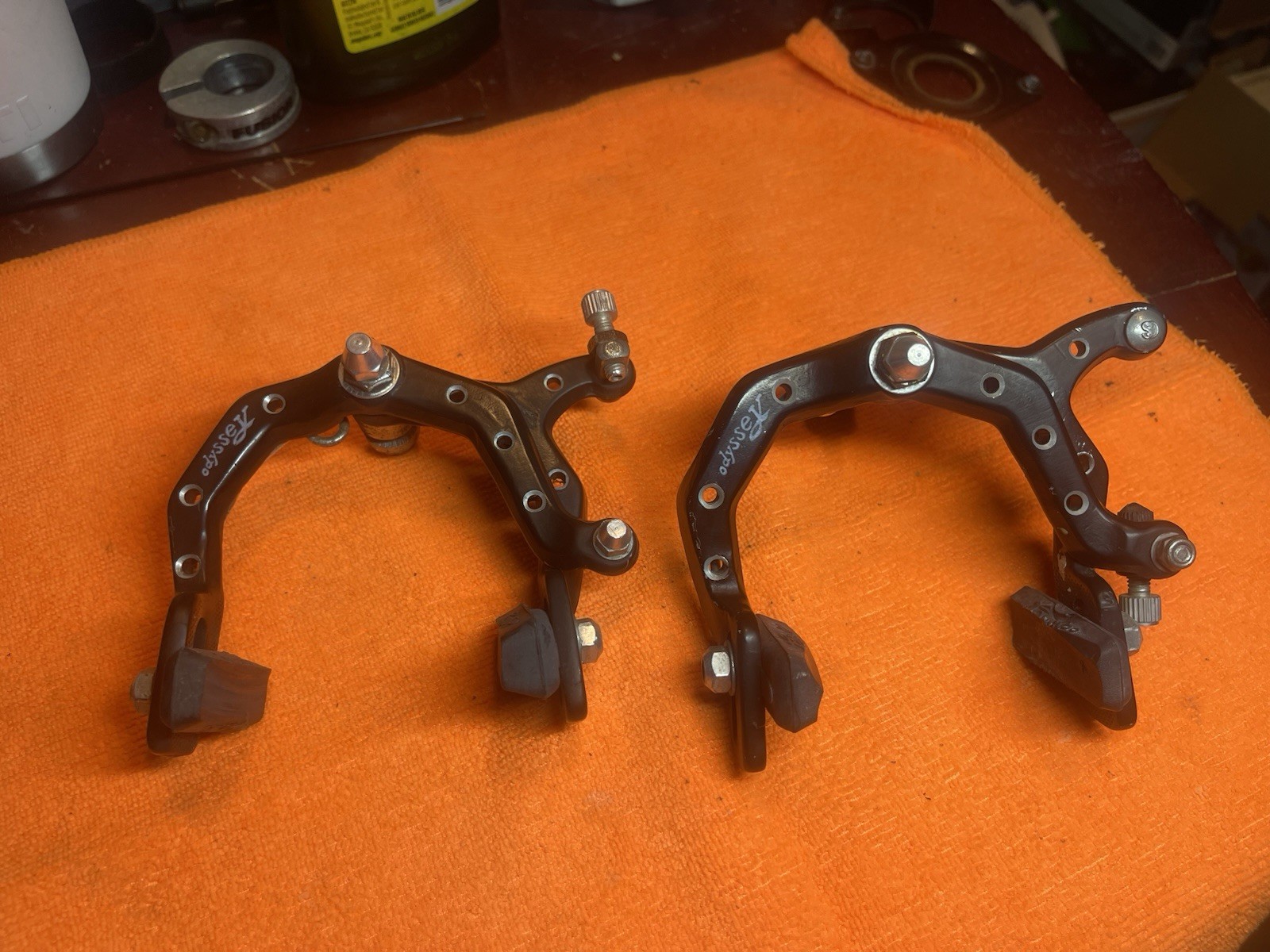 1985 Odyssey System 2000 Fs Bmx  Brake Calipers Front Rear Set Vintage OG