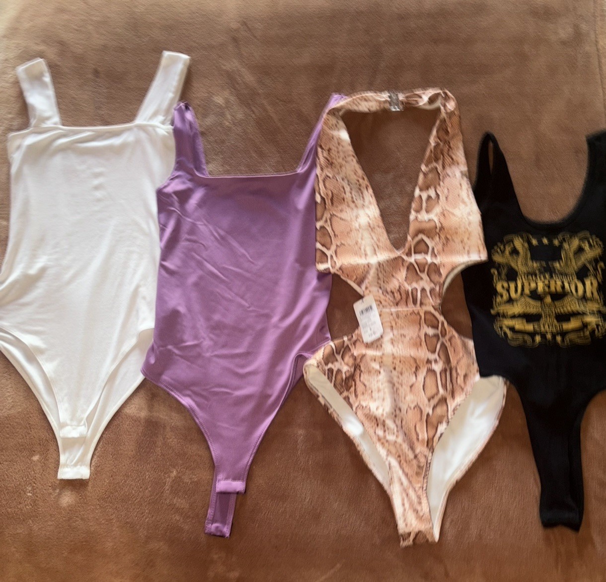 Sexy Bodysuits Bundle ~ 4 Perfect Items For $26