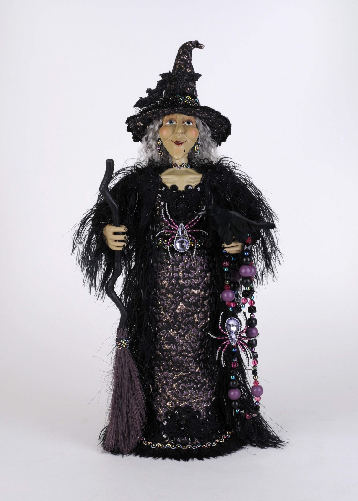 Karen Didion Originals HA22-15 Amethyst Witch