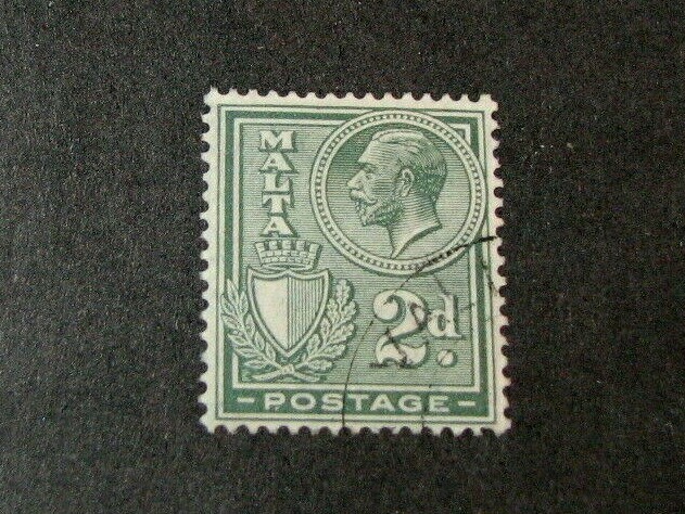 Malta Stamp Scott# 135 George V 1926-27 Used H227