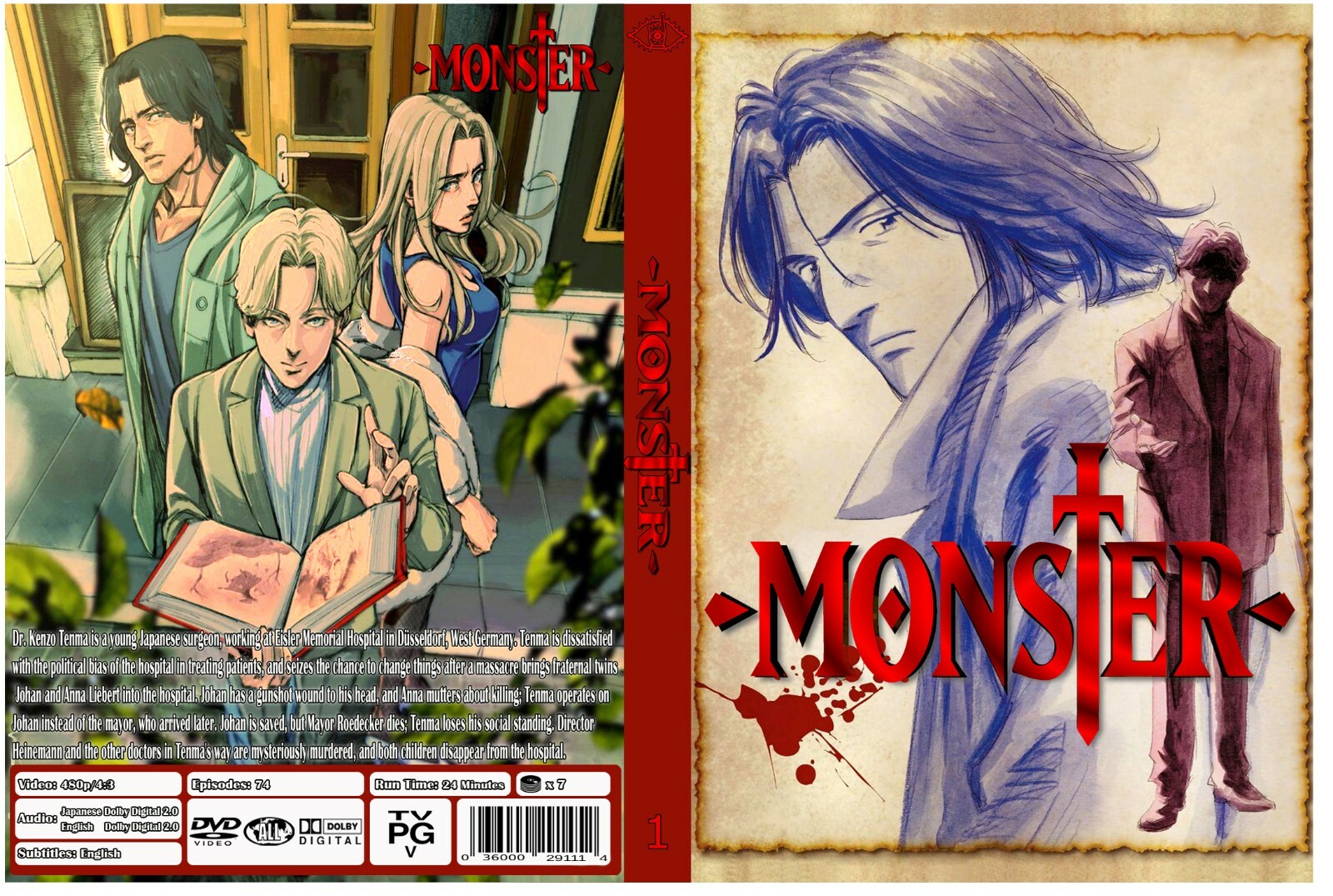 Naoki Urasawa's Monster Anime Series Dual Audio English/Japanese with Eng Subs Naoki Urasawa's Monster Anime Series Dual Audio English/Japanese with Eng Subs
