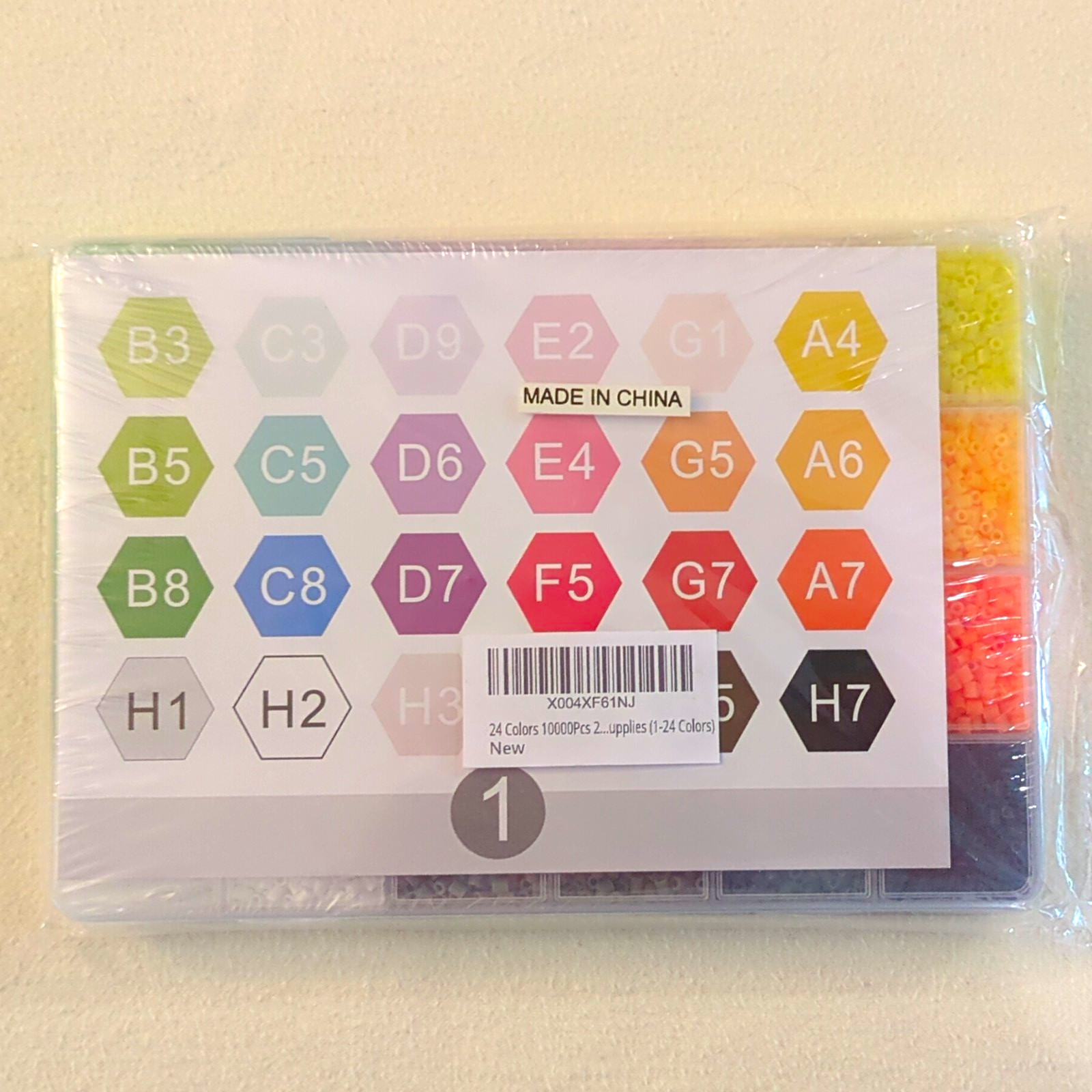 24 Colors 2.6 mm Round Seed Beads Set 10000 pcs Multicolor Jewelry Making Kit 24 Colors 2.6 mm Round Seed Beads Set 10000 pcs Multicolor Jewelry Making Kit