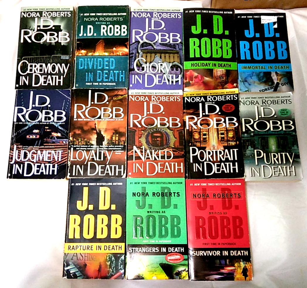 LOT 67 *J. D. Robb• 13 Paperback \ LOT 67 *J. D. Robb• 13 Paperback \
