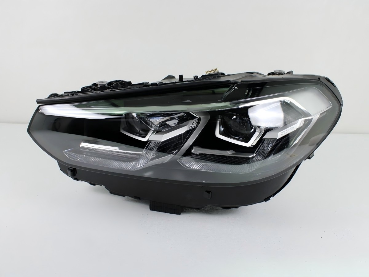 OEM 2022 2023 BMW X3 X4 G01 Headlight Full LED Front Left Driver Chrome Adaptive