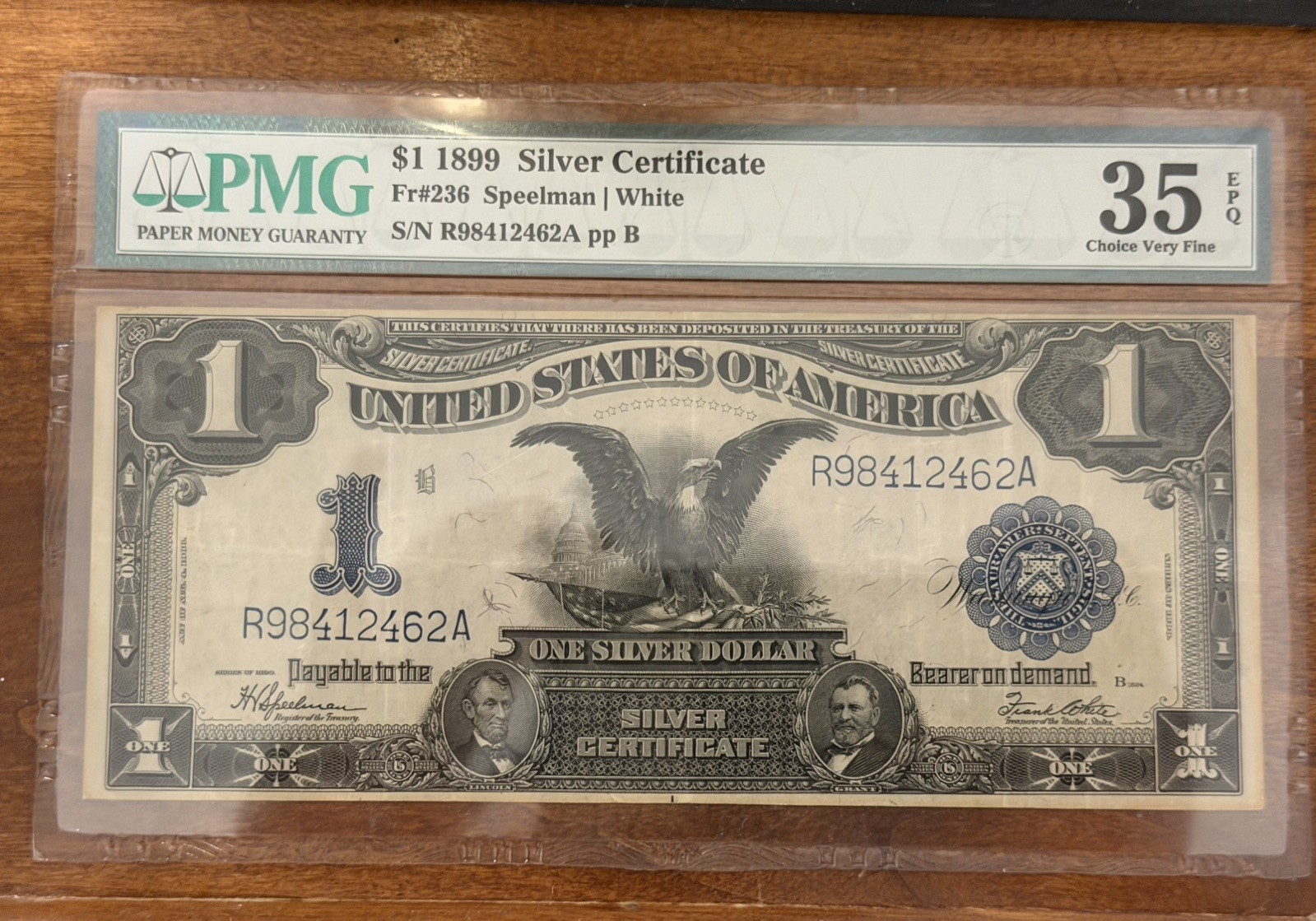 1889 silver certificate fr#236 1889 silver certificate fr#236