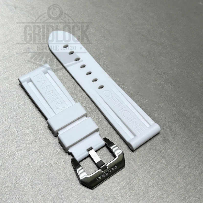 High Quality Rubber Strap For Panerai PAM441 359 111 Series Watch Bands