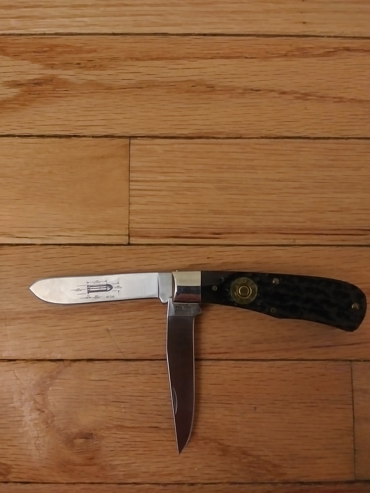 Camillus Classic Cartridge Vintage CCC-5 45 Colt Two Blade Pocket Knife