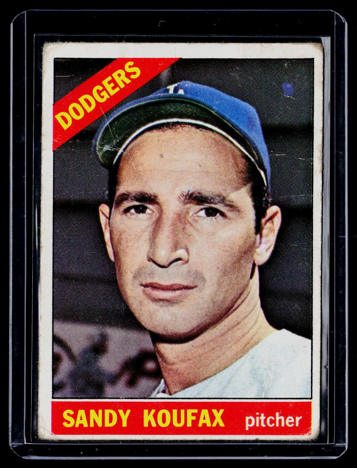 1966 Topps Sandy Koufax 100 Poor Condition