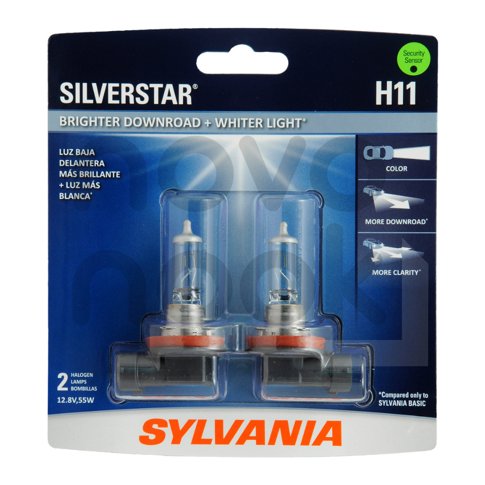 Sylvania H11 SilverStar High Performance Halogen Headlight 2 Bulbs BRAND NEW Sylvania H11 SilverStar High Performance Halogen Headlight 2 Bulbs BRAND NEW