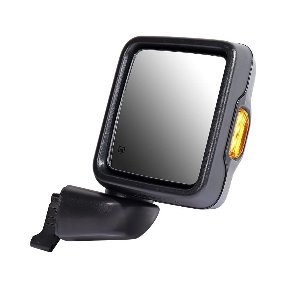 Astra Depot RH Heated Signal Side Mirrors for Jeep Wrangler JL & Gladiator
