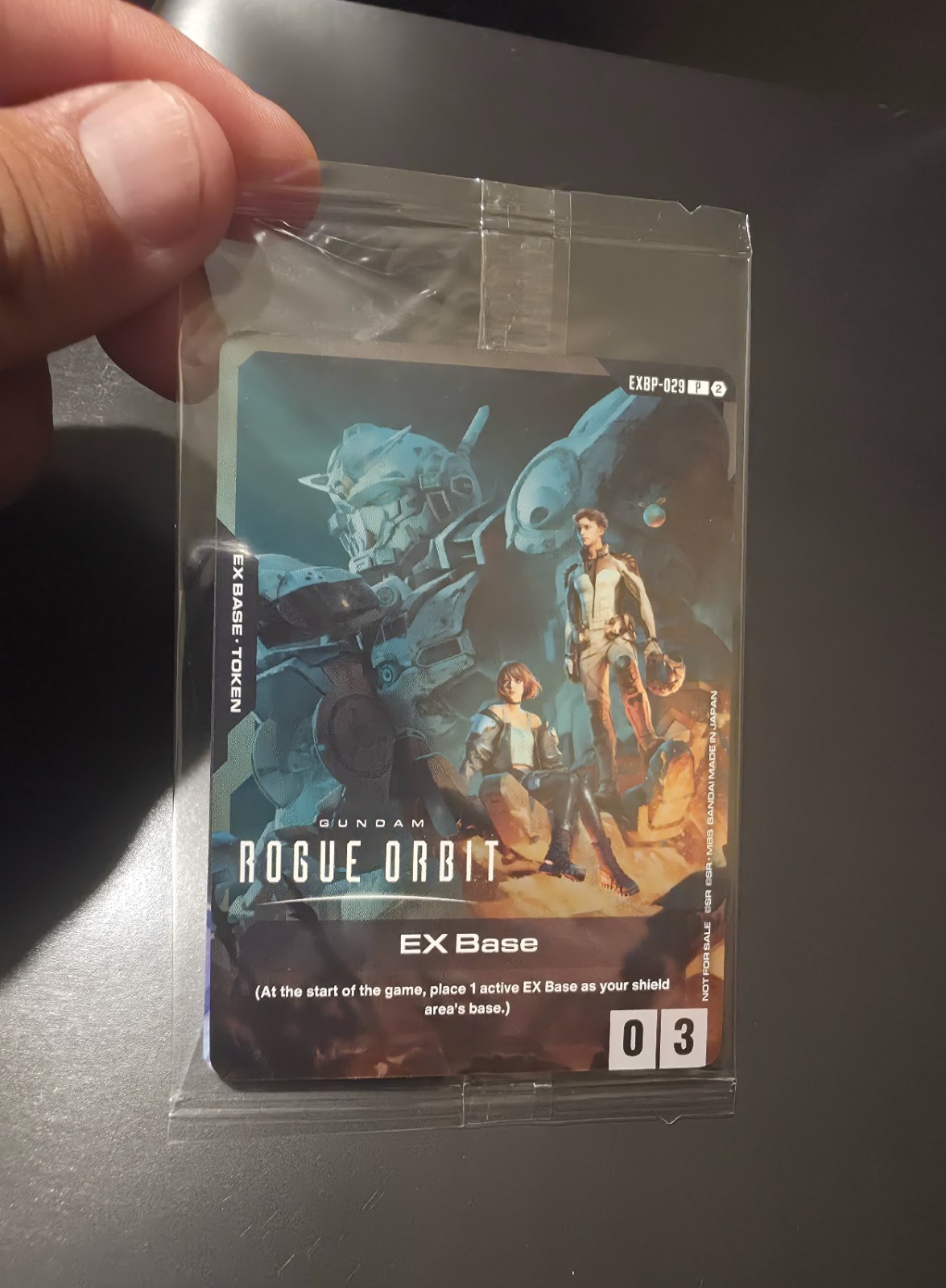 NYCC 2026 - Gundam Card Game Rogue Orbit EX Base EXBP-029 NEW SEALED PROMO NYCC 2026 - Gundam Card Game Rogue Orbit EX Base EXBP-029 NEW SEALED PROMO