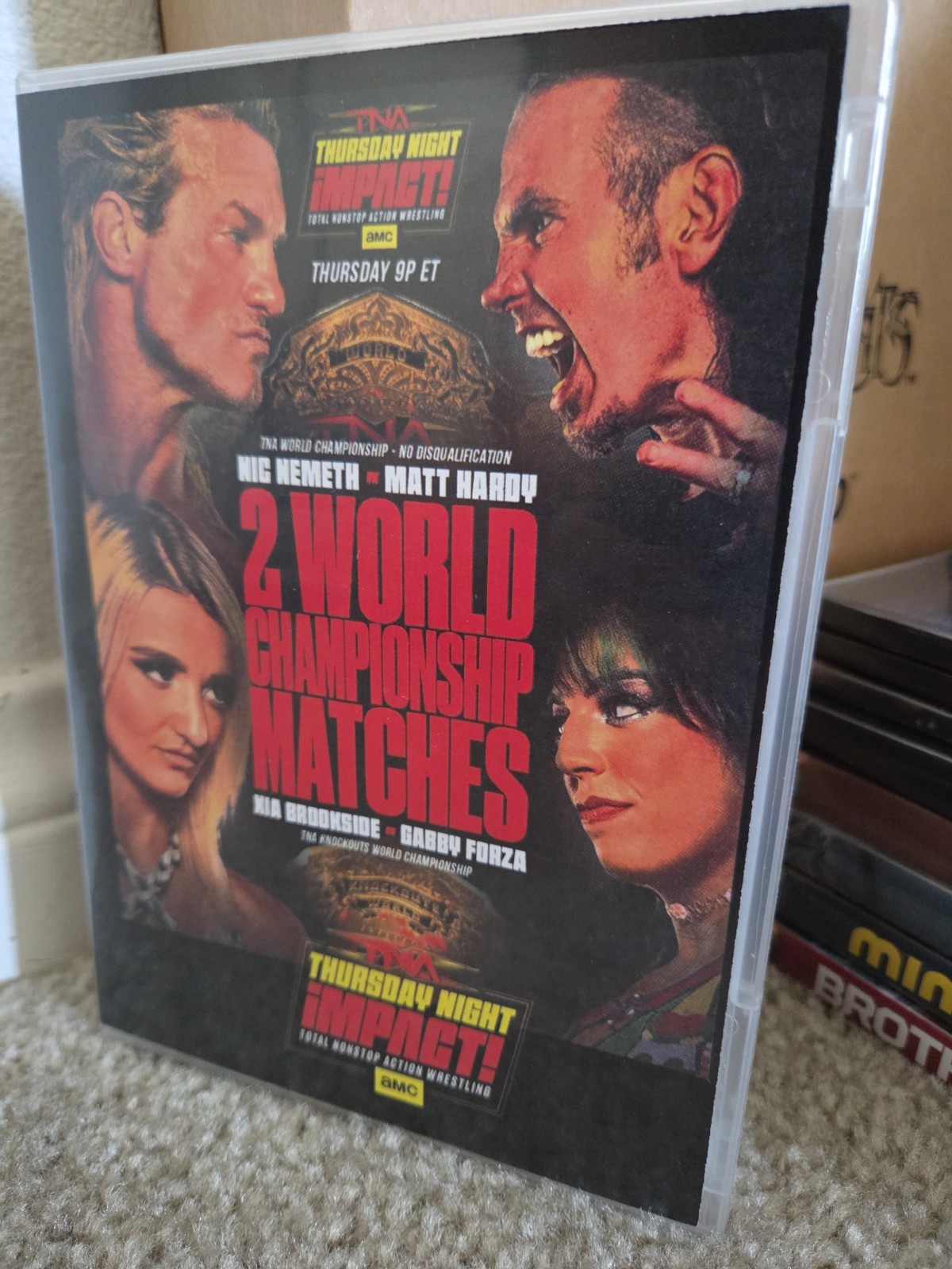 TNA IMPACT SHOW DVD - 9-10-26 TNA IMPACT SHOW DVD - 9-10-26