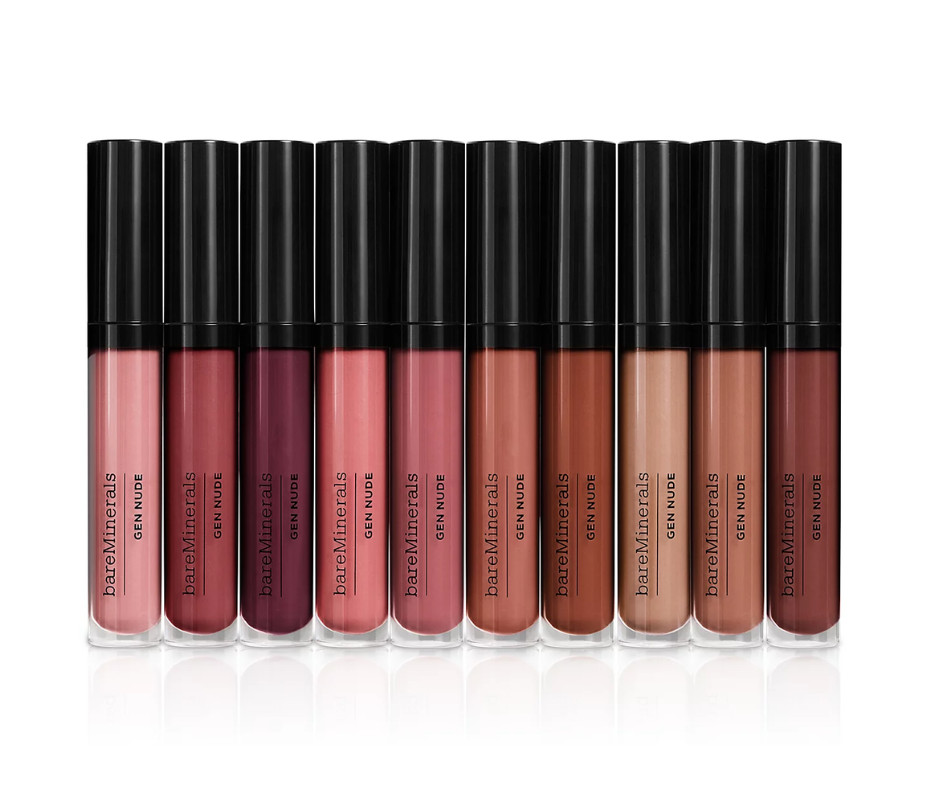 BareMinerals Gen Nude Patent Lip Lacquer Lipstick, 0.12oz You Choose Shade, NEW