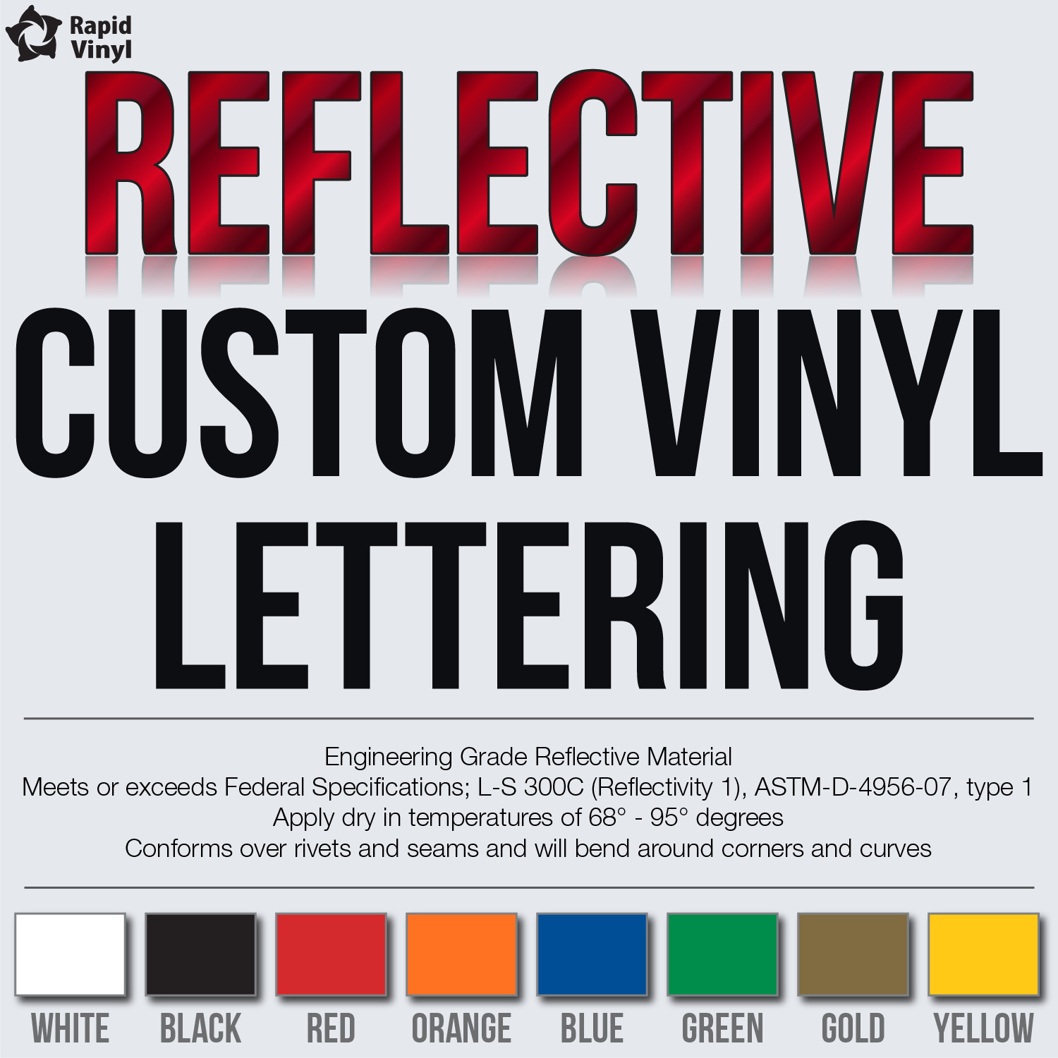 Custom Reflective Vinyl Lettering Decal Sticker Car Van Truck Trailer Window + Custom Reflective Vinyl Lettering Decal Sticker Car Van Truck Trailer Window +