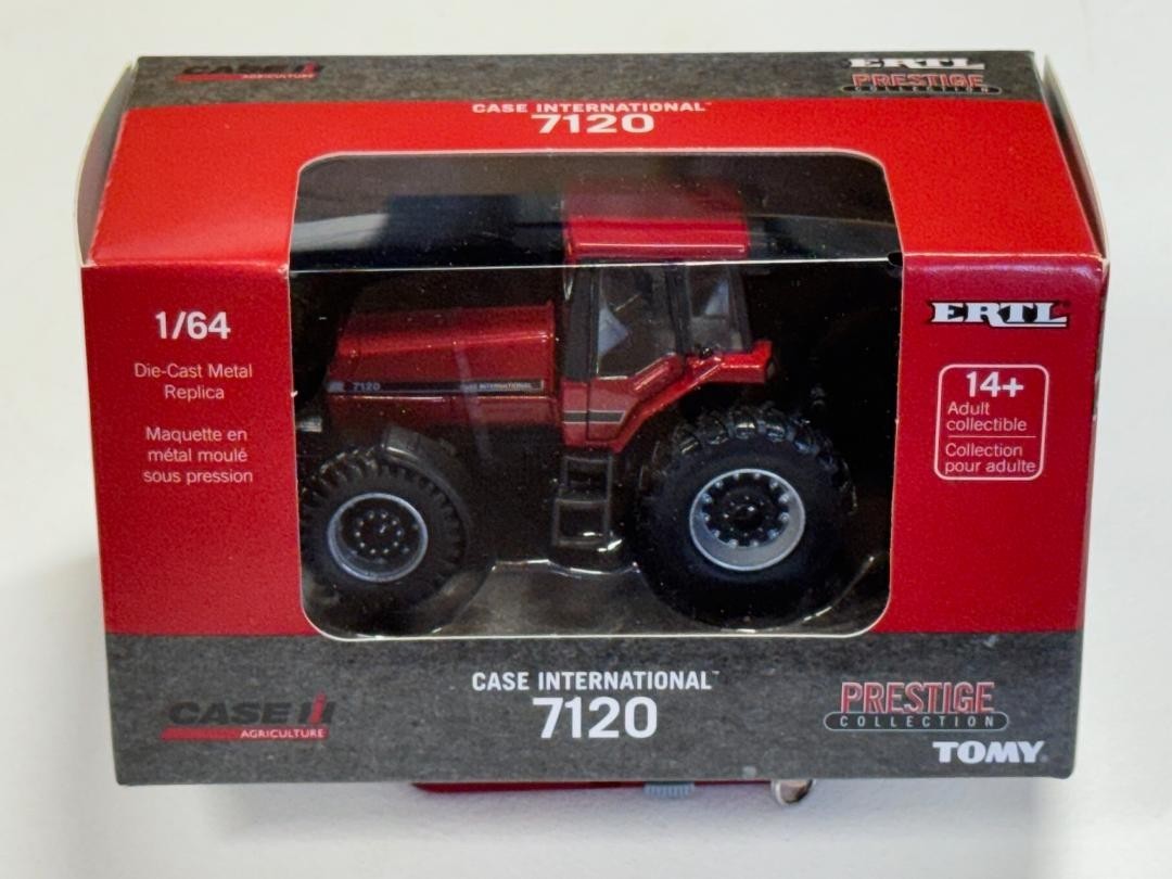 ERTL CASE INTERNATIONAL 7120 TRACTOR PRESTIGE 1/64 44369 ERTL CASE INTERNATIONAL 7120 TRACTOR PRESTIGE 1/64 44369