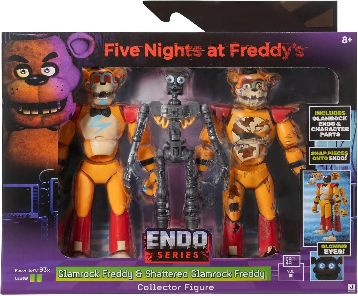Jazwares FNAF Endo Series Glamrock Freddy 6-Inch Action Figure Jazwares FNAF Endo Series Glamrock Freddy 6-Inch Action Figure