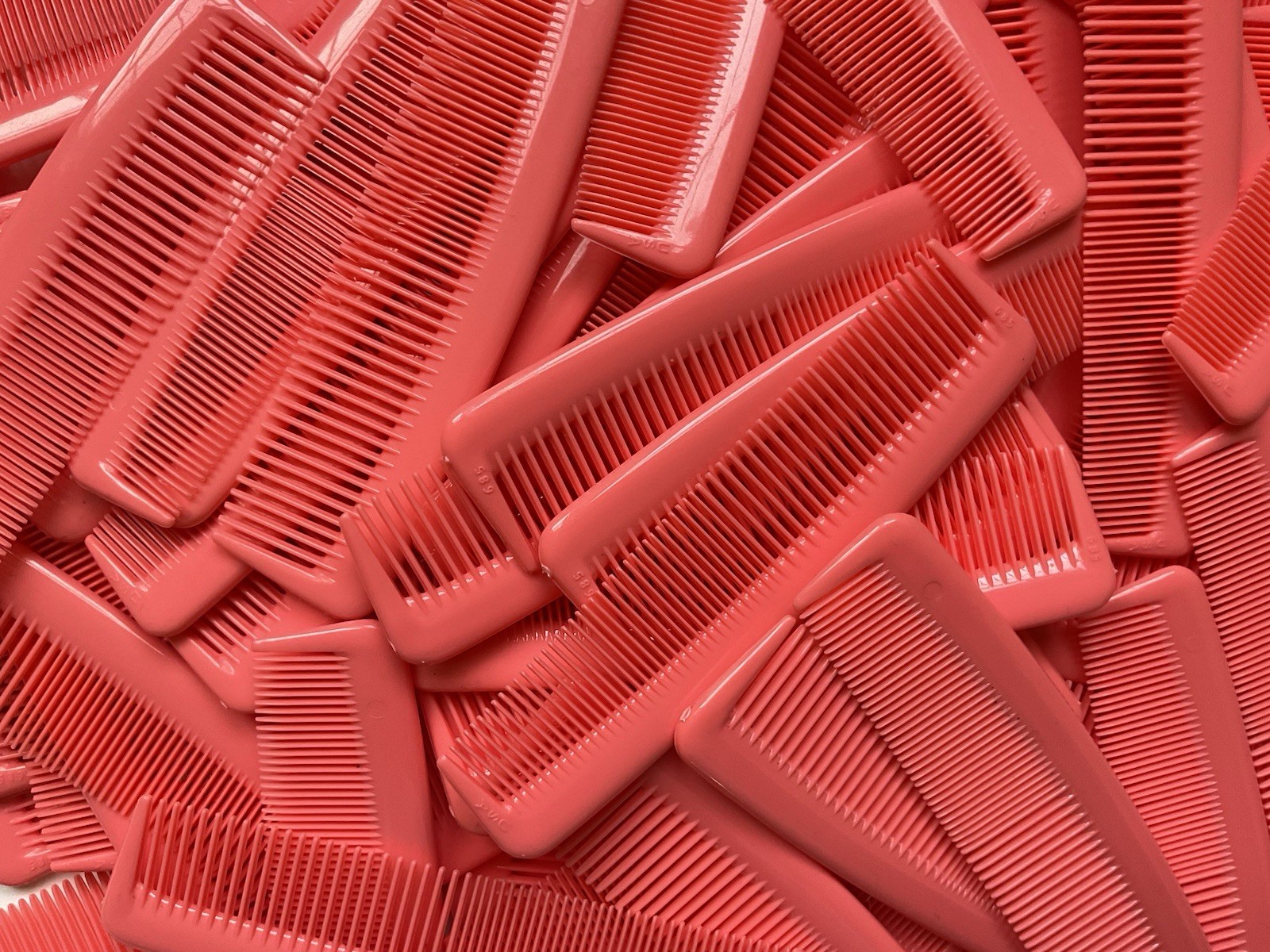 10 Pack Pink DuPont Nylon 5” Combs USA Made #685 – Professional Salon Comb