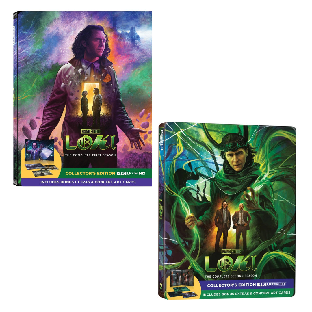 Loki Seasons 1-2 (4K Steelbook) New