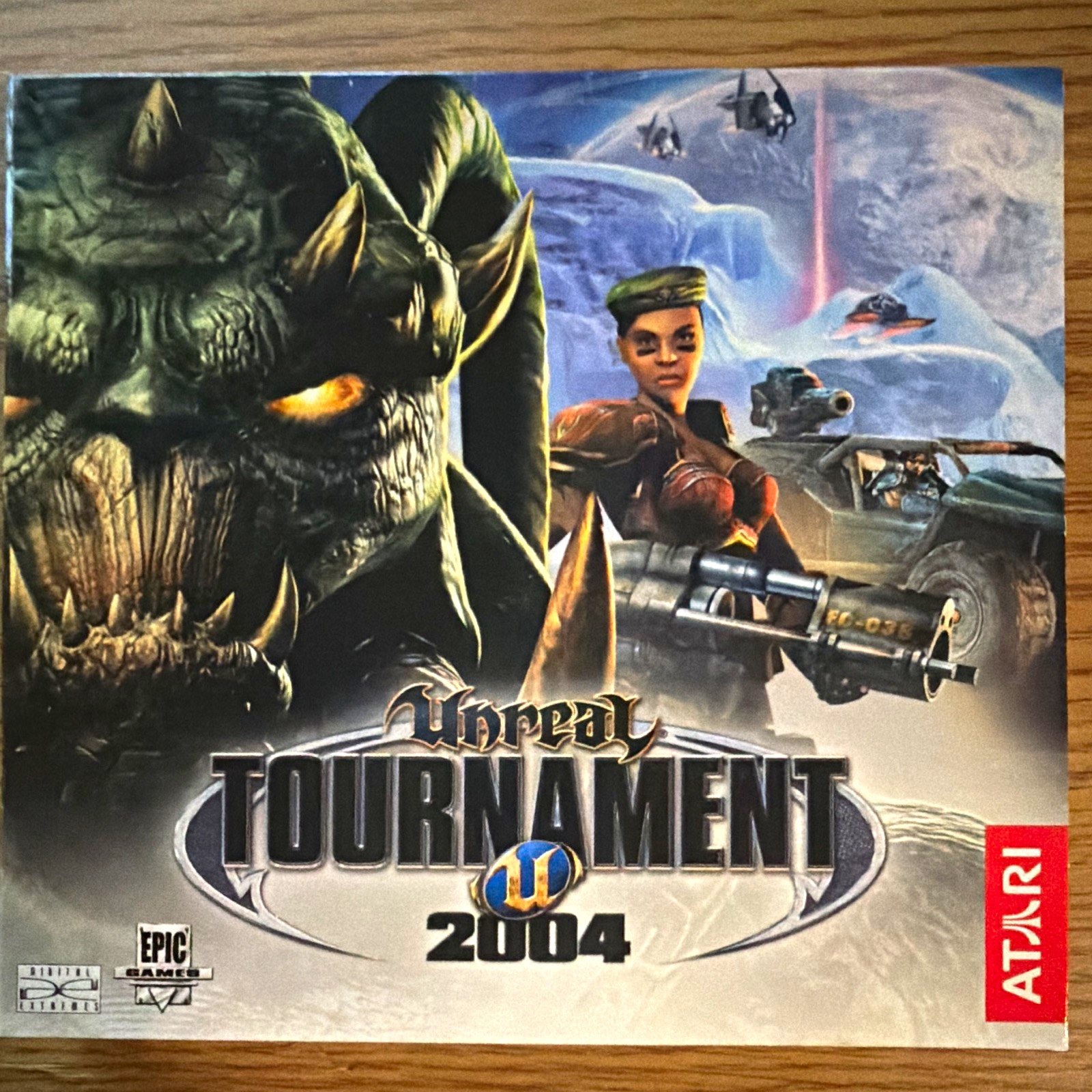 Unreal Tournament 2004 PC CIB Complete 6 Disc Manual Box Atari Epic Games Unreal Tournament 2004 PC CIB Complete 6 Disc Manual Box Atari Epic Games