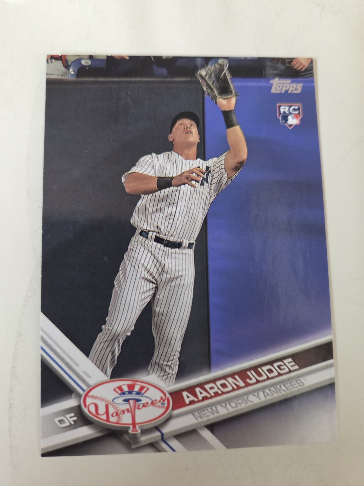 AARON JUDGE 2017 Topps Rookie Card #287 New York Yankees RC Z32