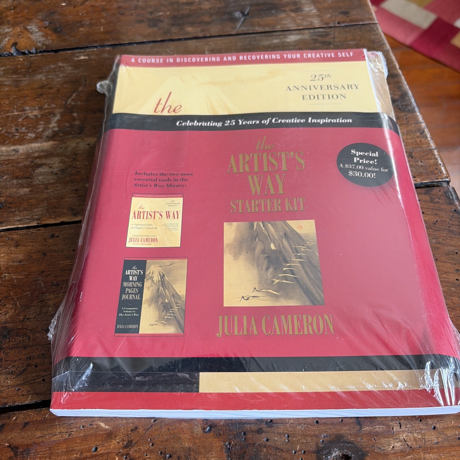 The Artist\'s Way Starter Kit Julia Cameron 25th Anniversary NEW SEALED Journal
