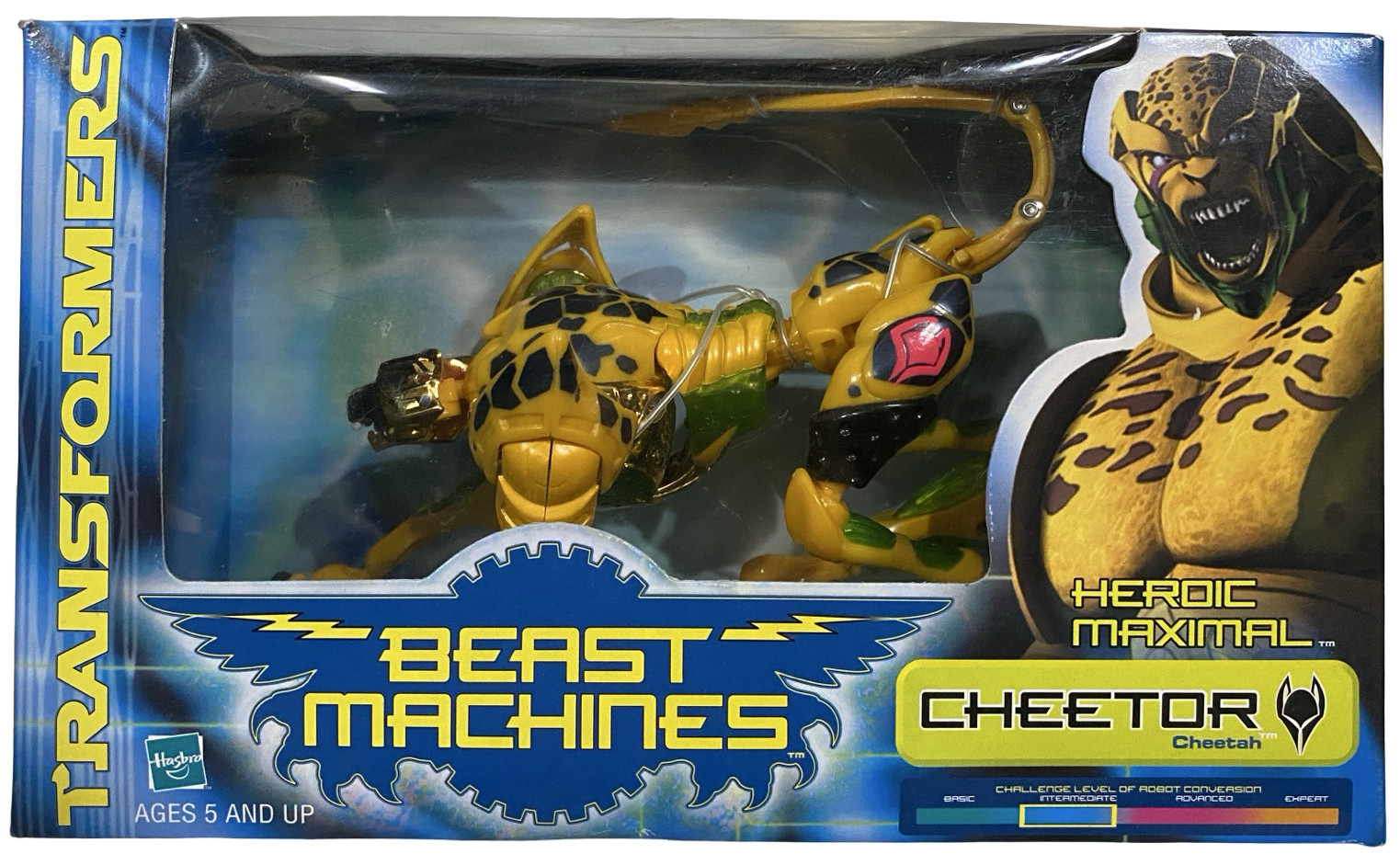 Transformers Beast Machines Cheetor Heroic Maximal 1999 Figure New Open Box READ