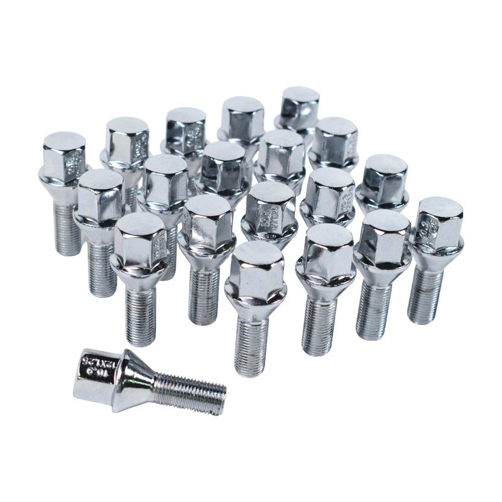 20PCS 12x1.25 Wheel Lug Nuts For Jeep Cherokee Compass Dodge Dart Chrysler 200