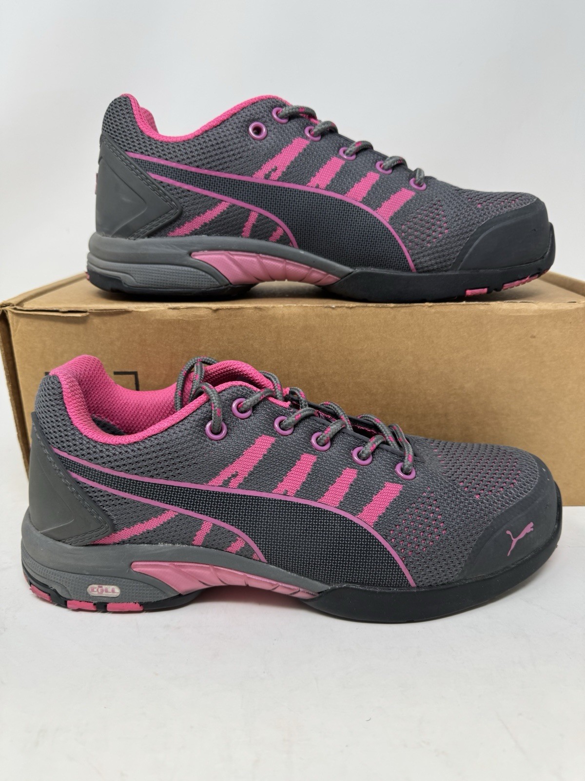 Lightly Used PUMA Celerity Knit SAFETY SHOES. WOMEN’s Size 7 Lightly Used PUMA Celerity Knit SAFETY SHOES. WOMEN’s Size 7