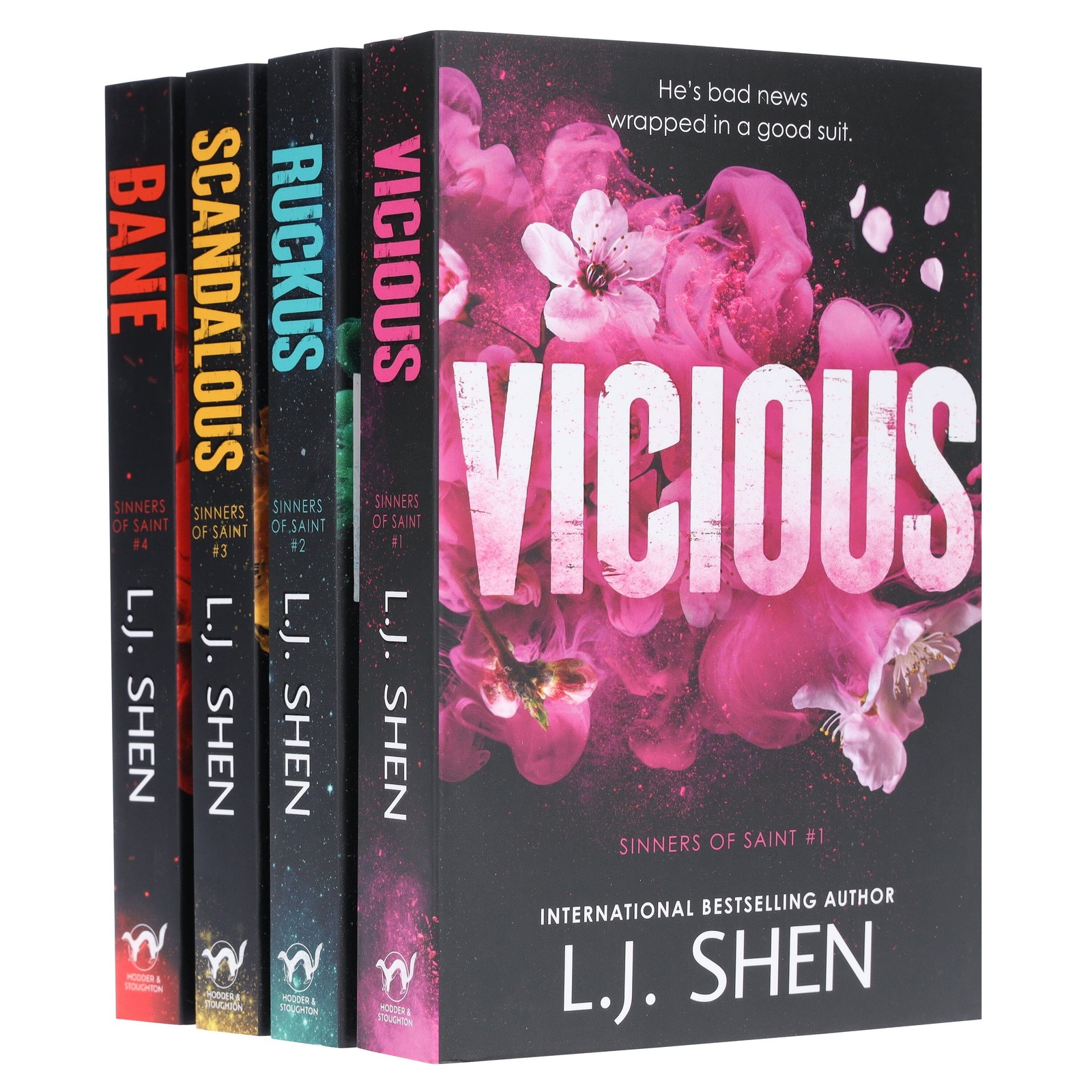 Sinners of Saint Series by L.J. Shen 4 Books - Fiction - Paperback
