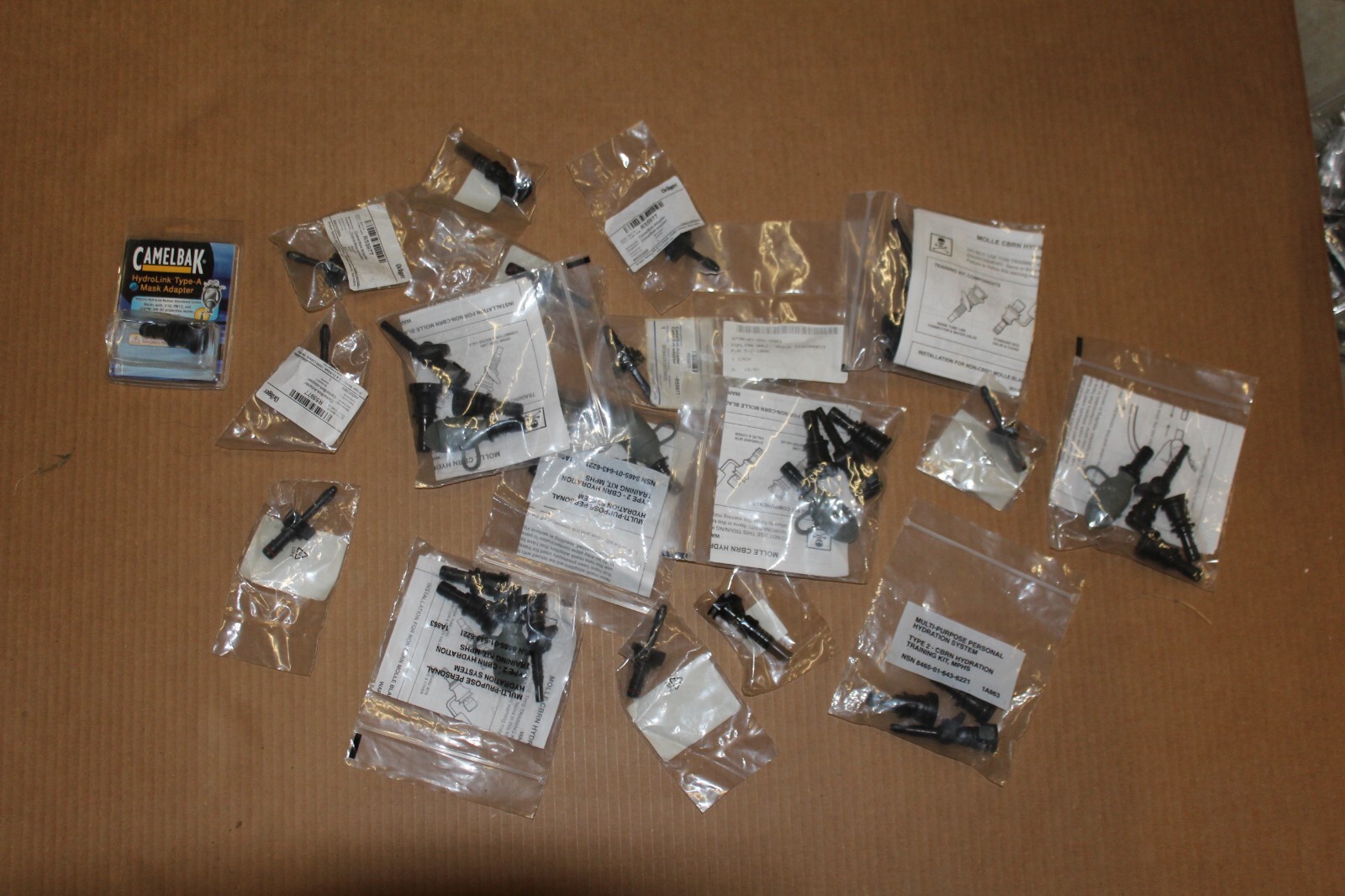 BULK LOT Camelbak Hydration System Type 2 CBRN HYDRATION TRAINING  KIT