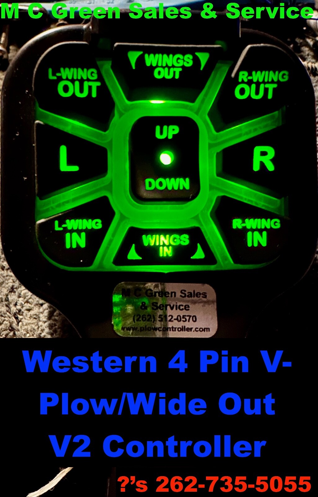 V2 PREMIUM WESTERN V 4 PIN SNOW PLOW PROGRAMMABLE CONTROLLER MVP 96500 FLEETFLEX