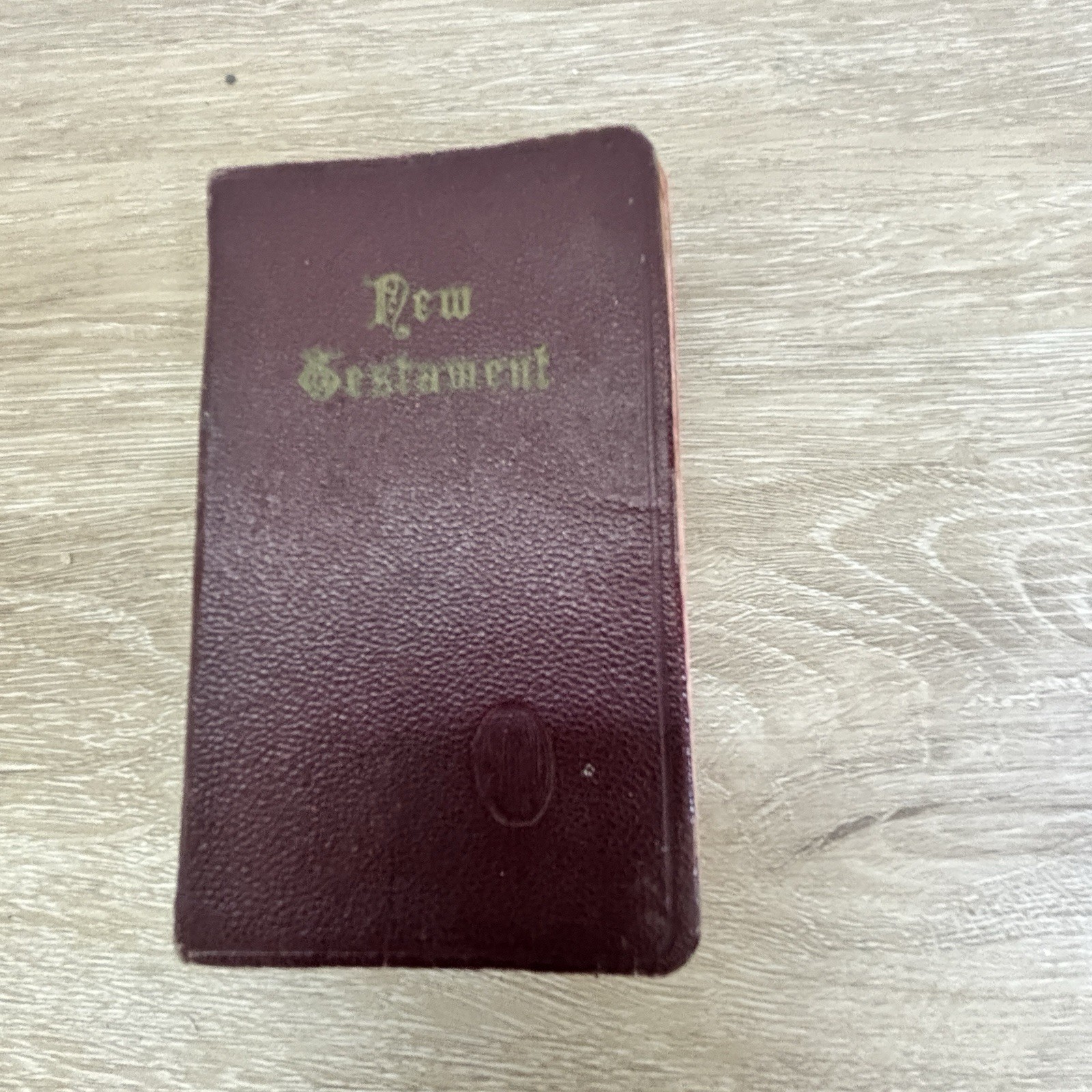 Vintage Holman Jewel New Testament Psalms Bible KJV King James Version Pocket