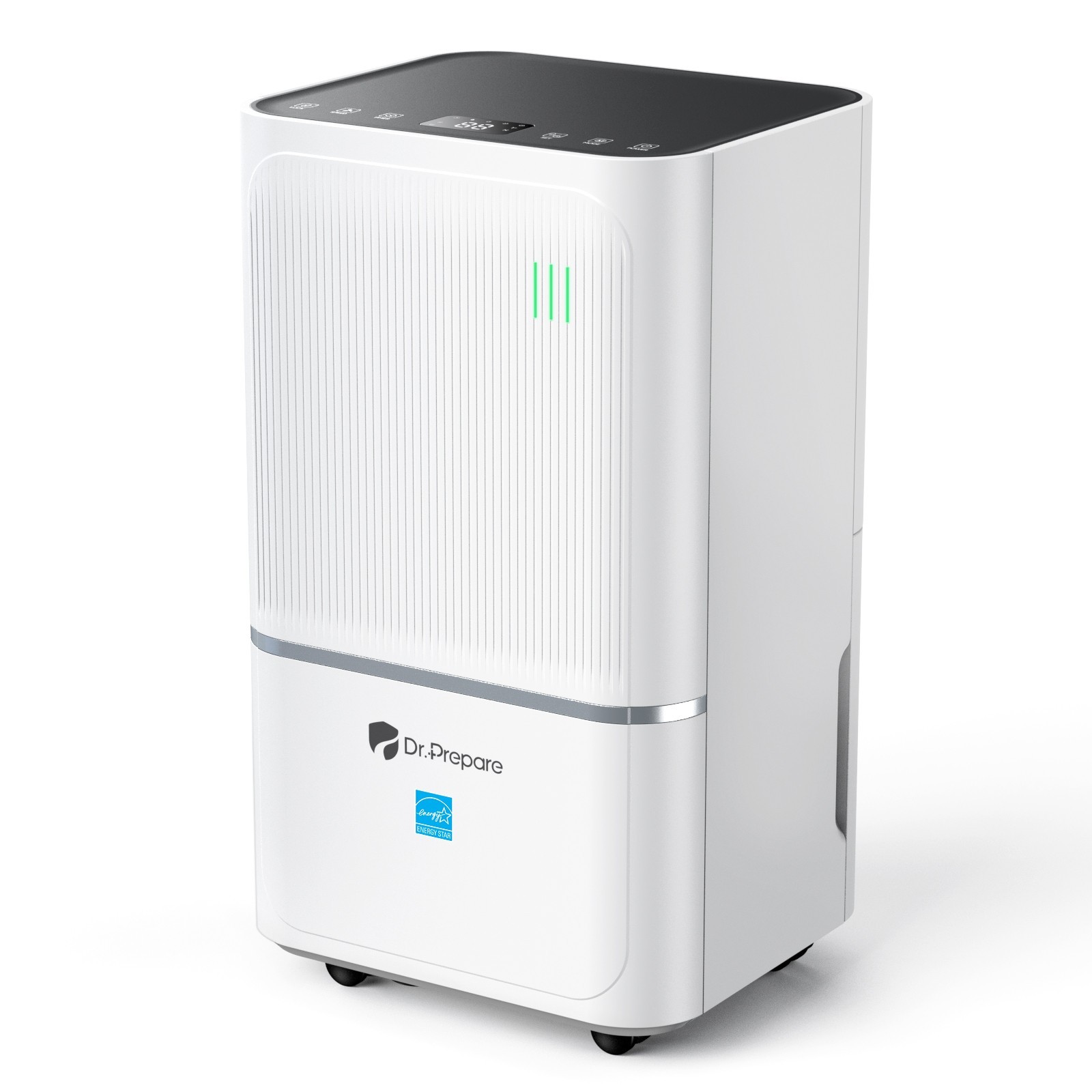 DR.PREPARE 2600 Sq.Ft Energy Star Most Efficient 2025 Dehumidifier, Max 38 Pints