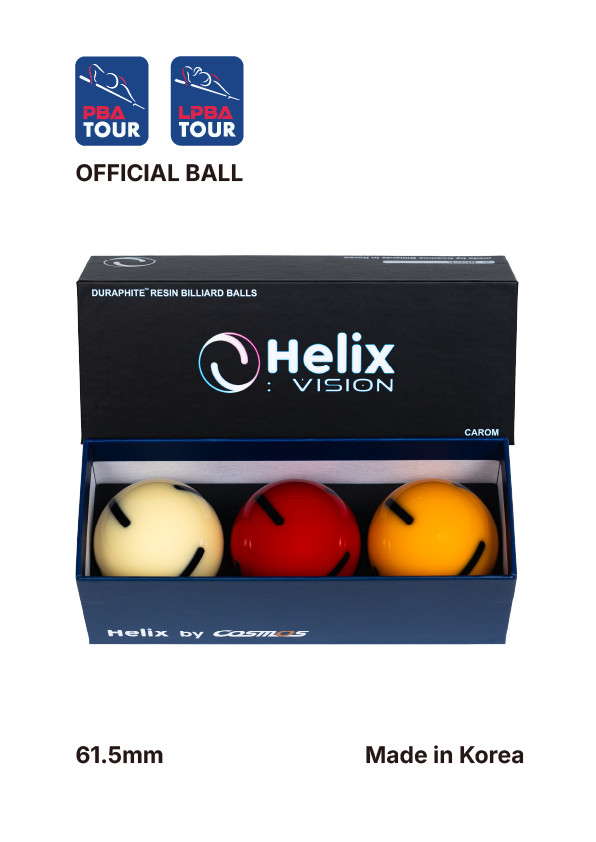 DIAMOND Billiard Balls CAROM Helix Vision - Black