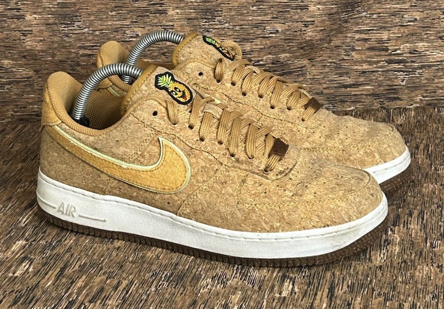 Nike Air Force 1 ‘07 Premium Happy Pineapple Athletic Sneakers Cork Men’s Sz 8.5 Nike Air Force 1 ‘07 Premium Happy Pineapple Athletic Sneakers Cork Men’s Sz 8.5